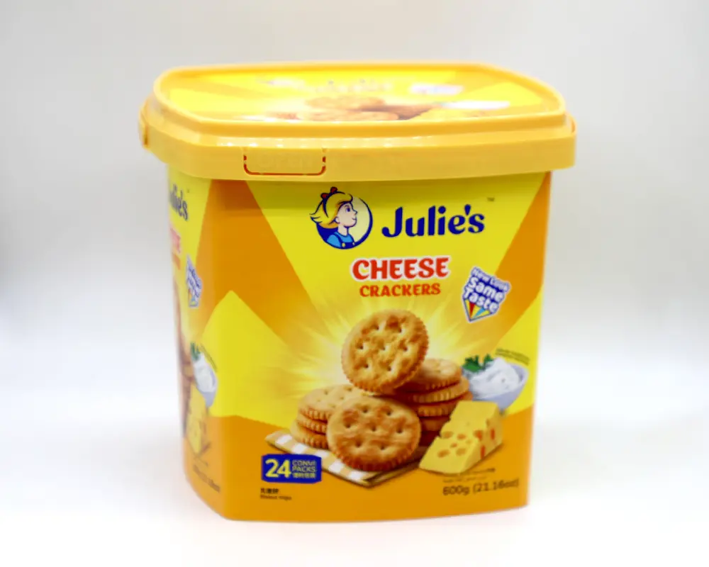 Julie's Cheese Crackers 600(±)20gm